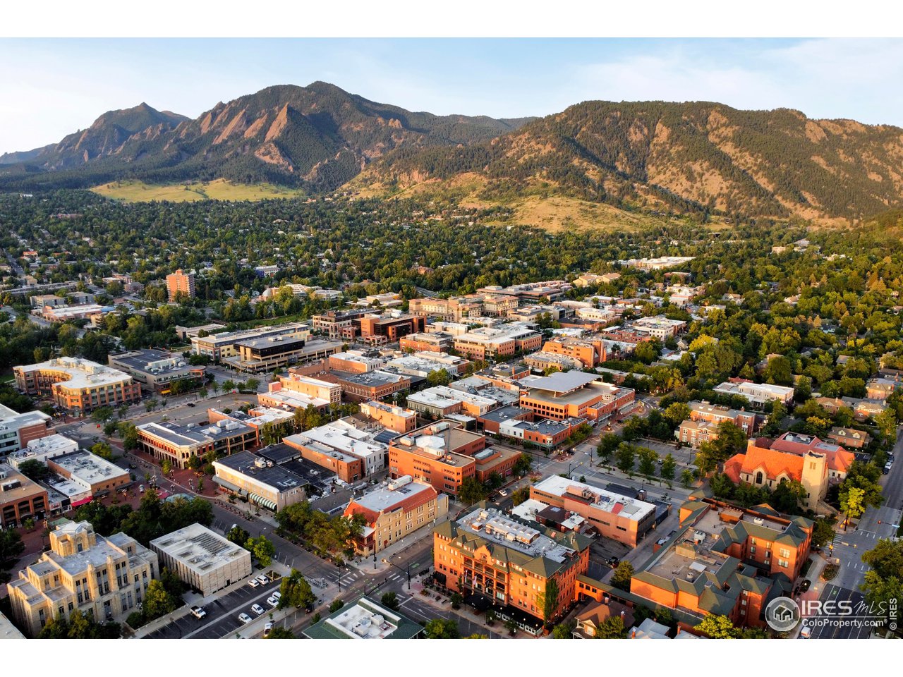 5263 Denver Street Boulder, CO 80304 - Photo 40 of 40 an aerial view of residential house and green space