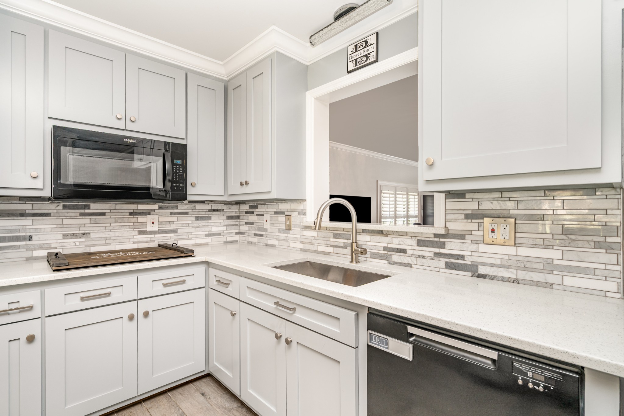 240 Green Harbor Road Old Hickory, TN 37138 - Photo 14 of 30 a kitchen with appliances a sink and cabinets