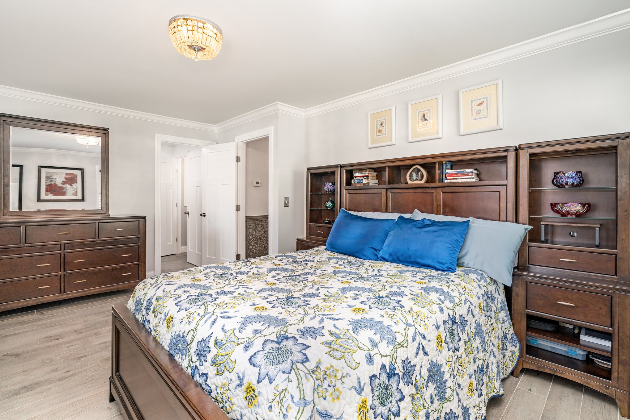 240 Green Harbor Road Old Hickory, TN 37138 - Photo 21 of 30 a large bed sitting in a bedroom and dresser