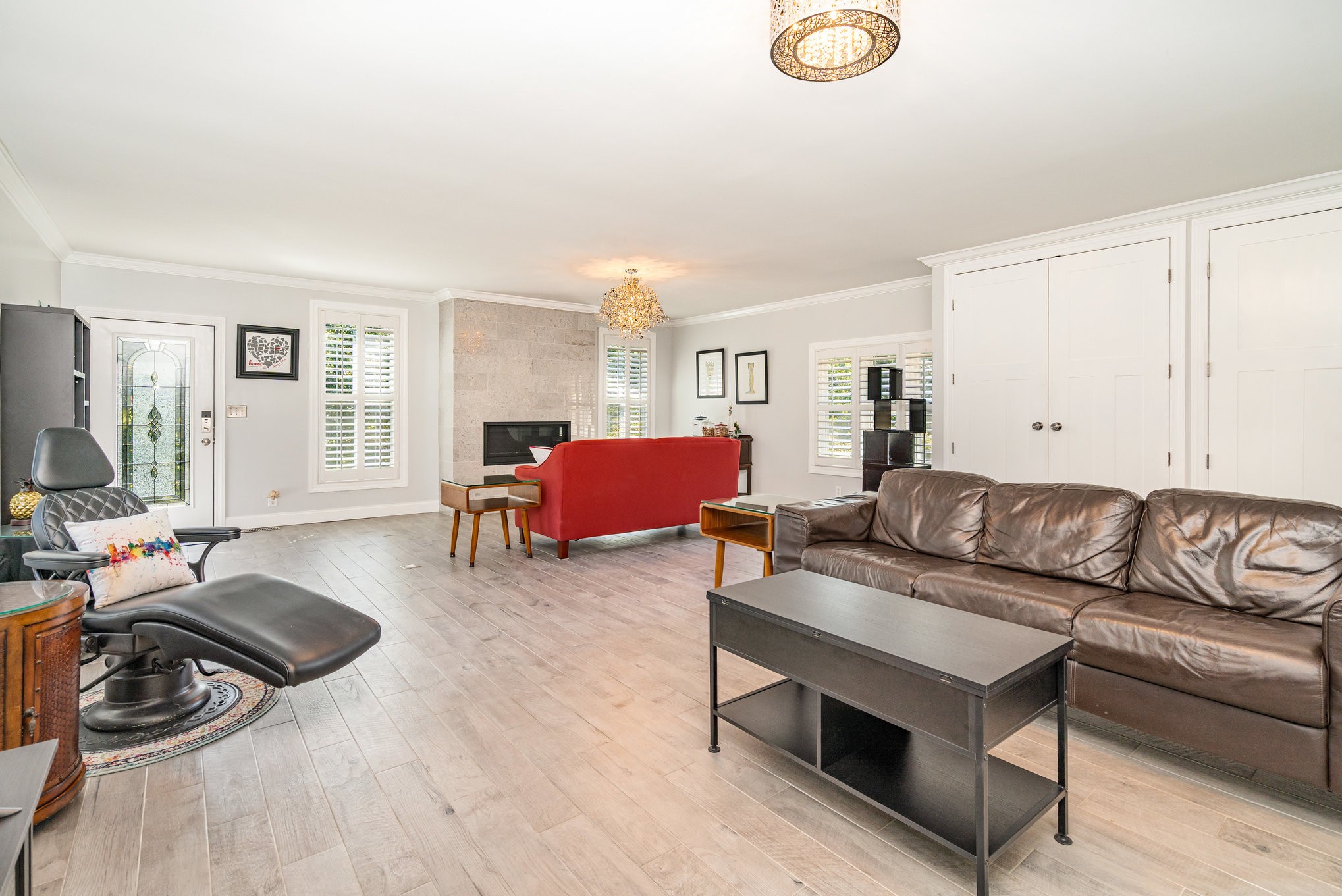 240 Green Harbor Road Old Hickory, TN 37138 - Photo 7 of 30 a living room with furniture and a flat screen tv