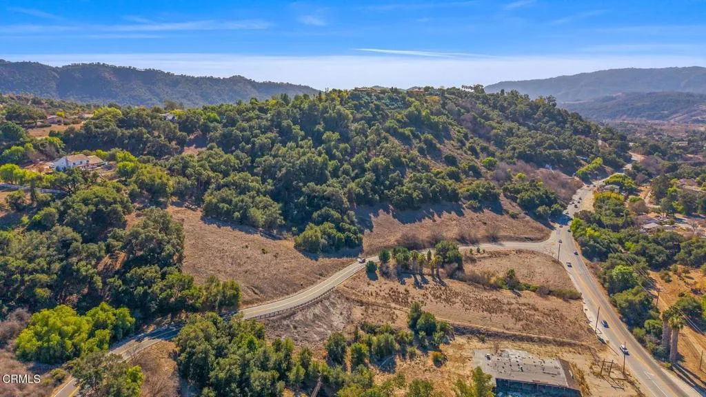 0 Encino Oak View Oak View, CA 93022 - Photo 43 of 50 an aerial view of mountain with residential house and green space