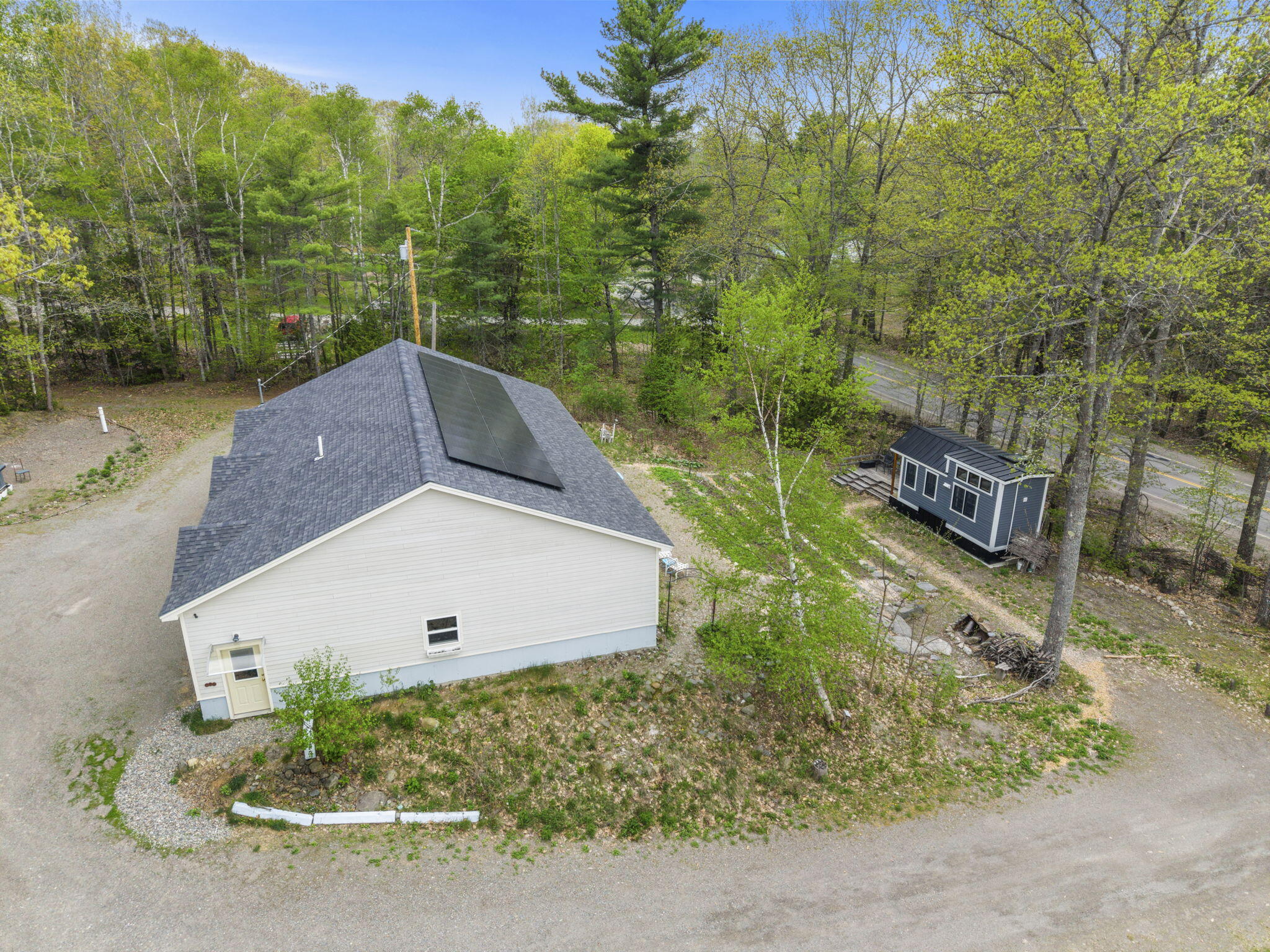 1773 Hudson Road Hudson, ME 04449 - Photo 32 of 61 Exterior Aerial View
