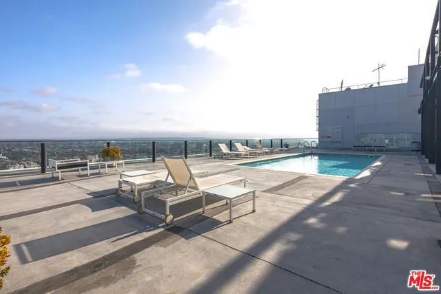 a view of a terrace with chairs