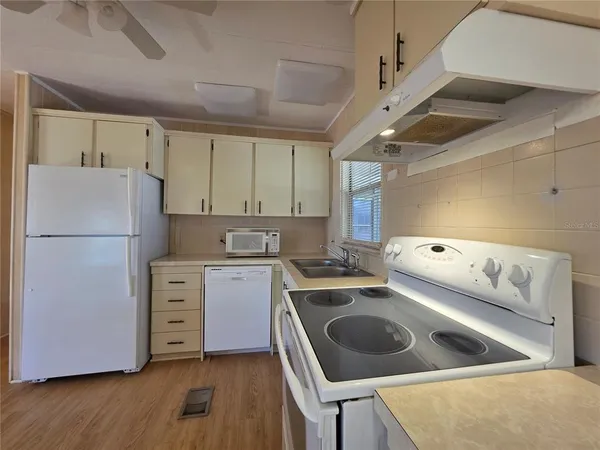 a view of a dining room and livingroom