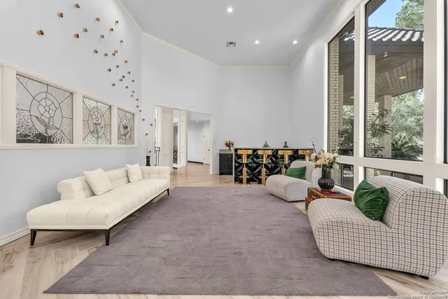 a bed room with a bed and a window