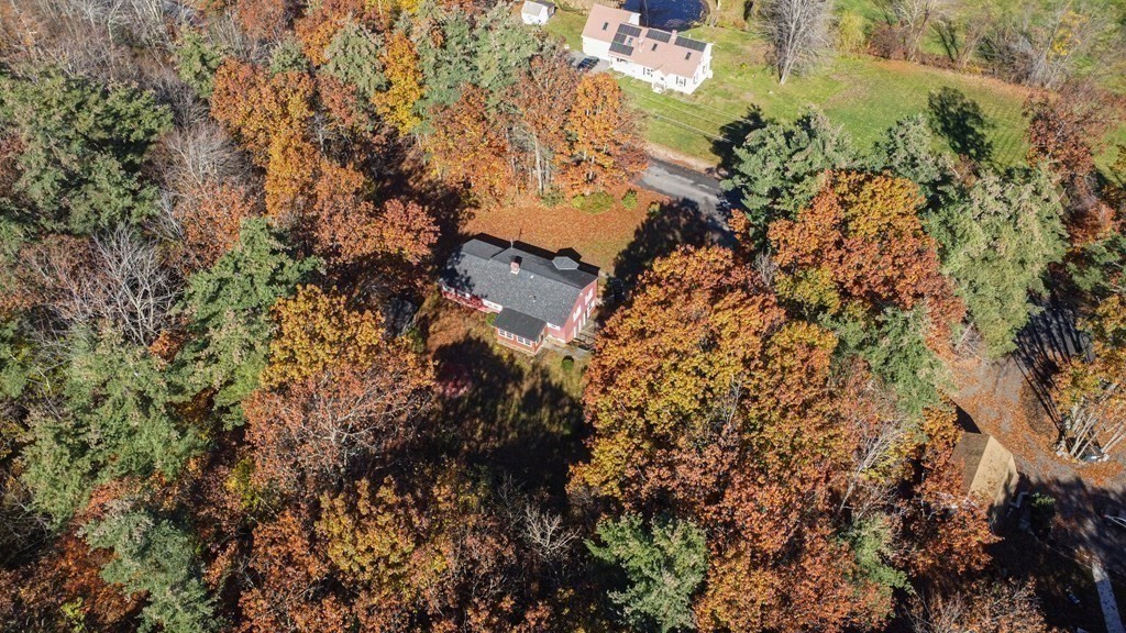 589 Turnpike Road Ashby, MA 01431 - Photo 37 of 40 an aerial view of house with yard