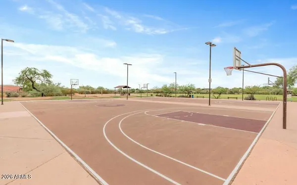 a view of a basket ball ground