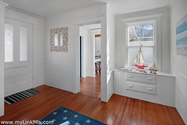 a view of a entryway