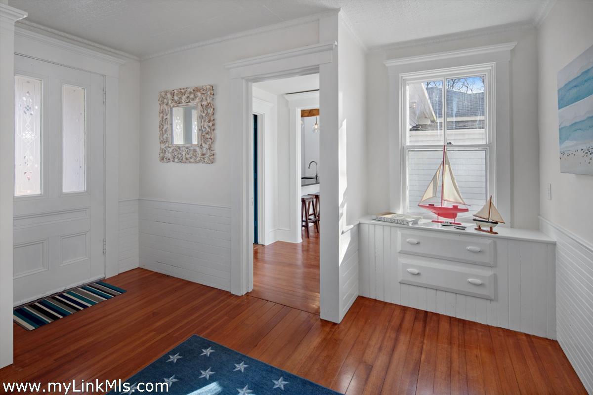 16 S Road Chilmark, MA 02535 - Photo 19 of 30 a view of an empty room and wooden floor