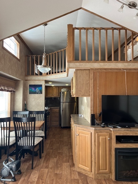2795 East 28th Road Marseilles, IL 61341 - Photo 12 of 22 a living room with furniture fireplace and flat screen tv