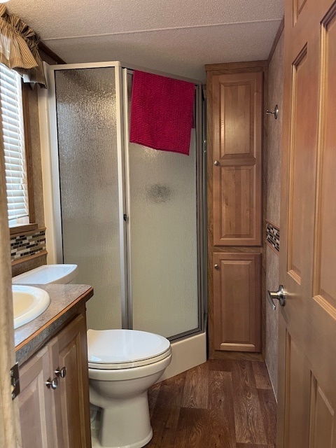 2795 East 28th Road Marseilles, IL 61341 - Photo 16 of 22 a bathroom with a sink a toilet and shower