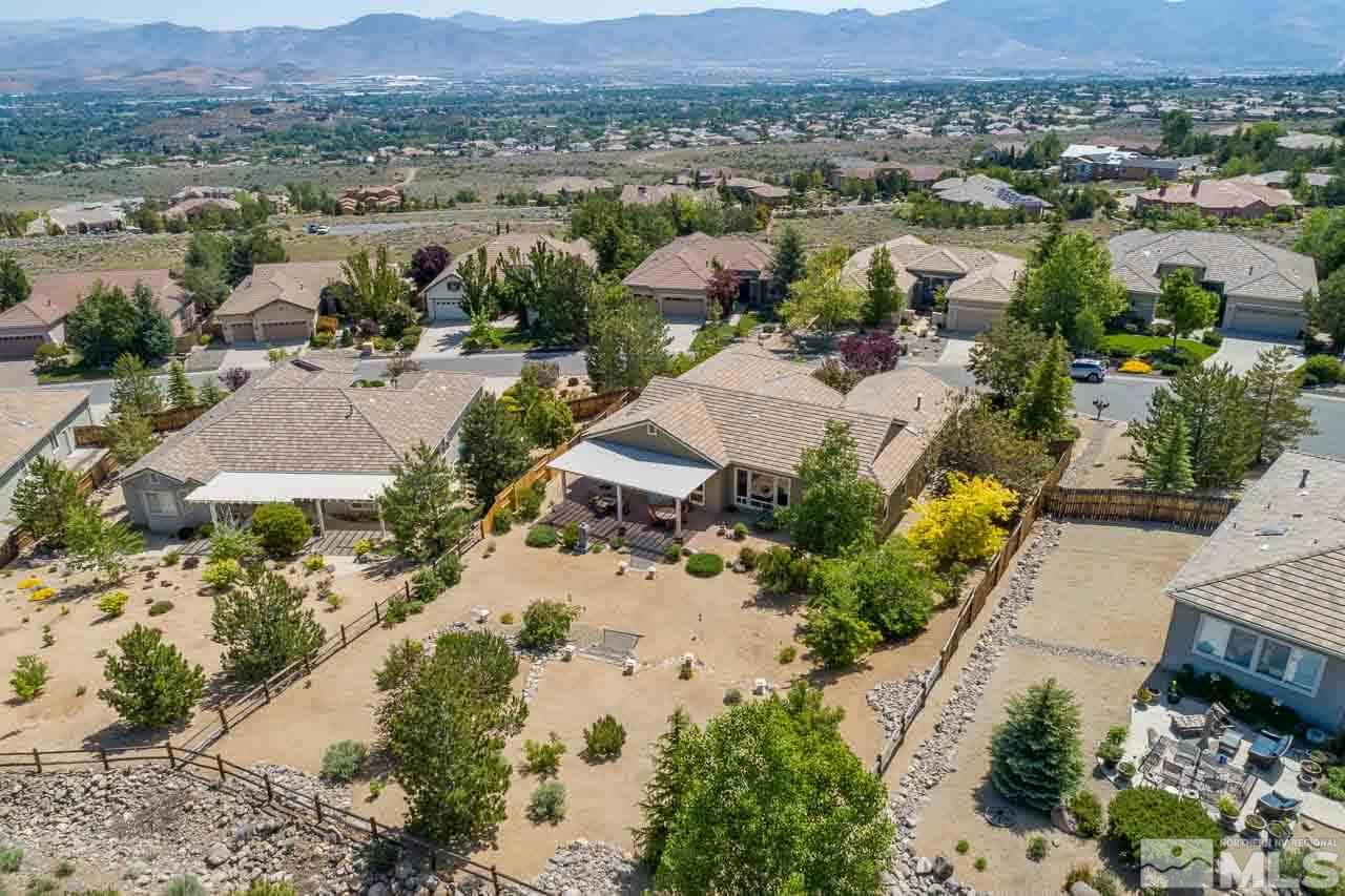 558 Spirit Ridge Court Reno, NV 89511 - Photo 6 of 23 an aerial view of a city and mountain view in back
