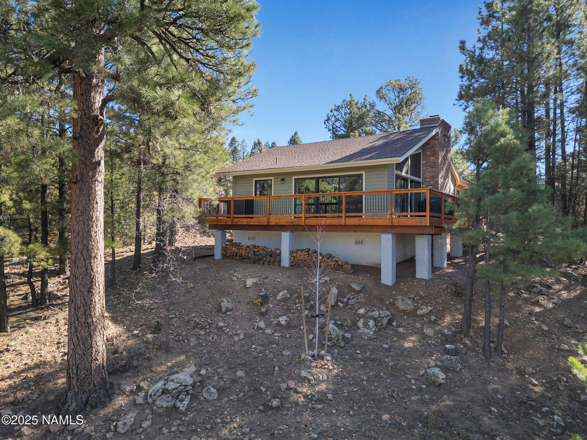 2201 North Fox Hill Road Flagstaff, AZ 86004 - Photo 17 of 38 a house view with a outdoor space