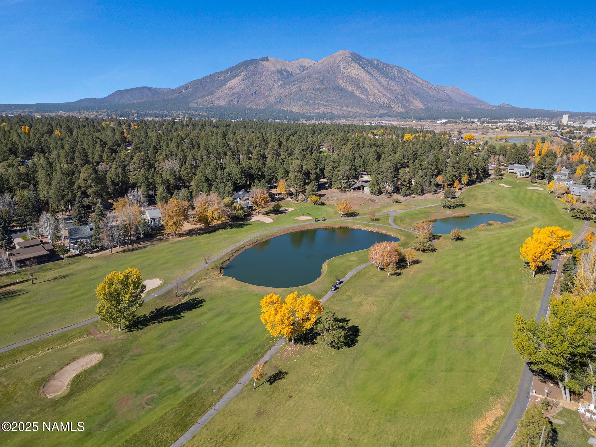 2201 North Fox Hill Road Flagstaff, AZ 86004 - Photo 33 of 38 a view of a lake with a mountain