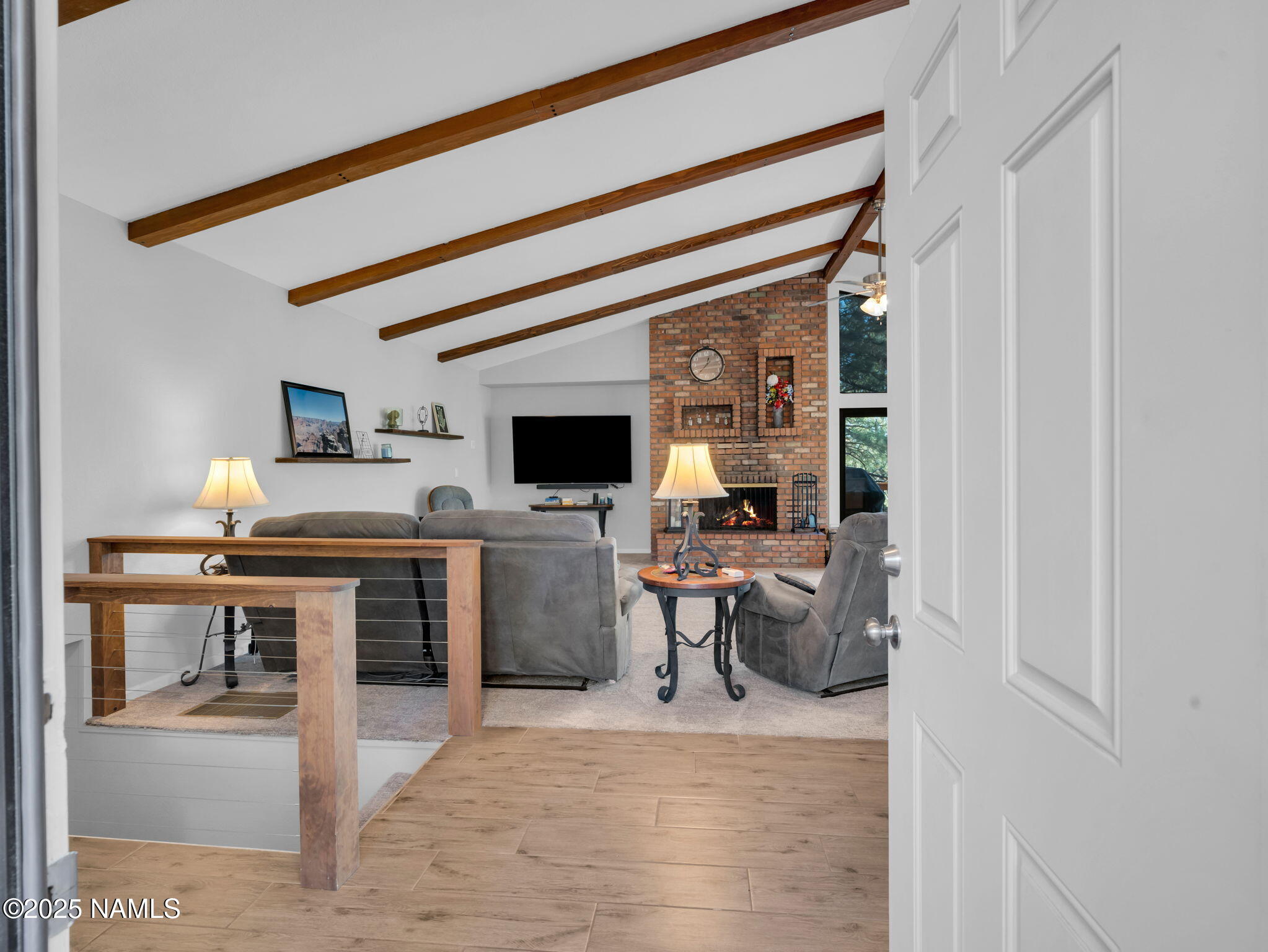 2201 North Fox Hill Road Flagstaff, AZ 86004 - Photo 8 of 38 a view of a living room and dining room