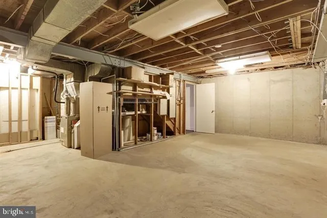 a view of empty room