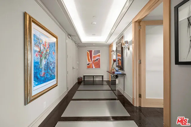 a view of an entryway with a rug