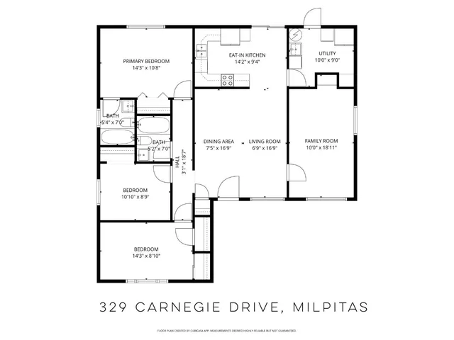 $1,173,888 | 329 Carnegie Drive, Milpitas, CA 95035