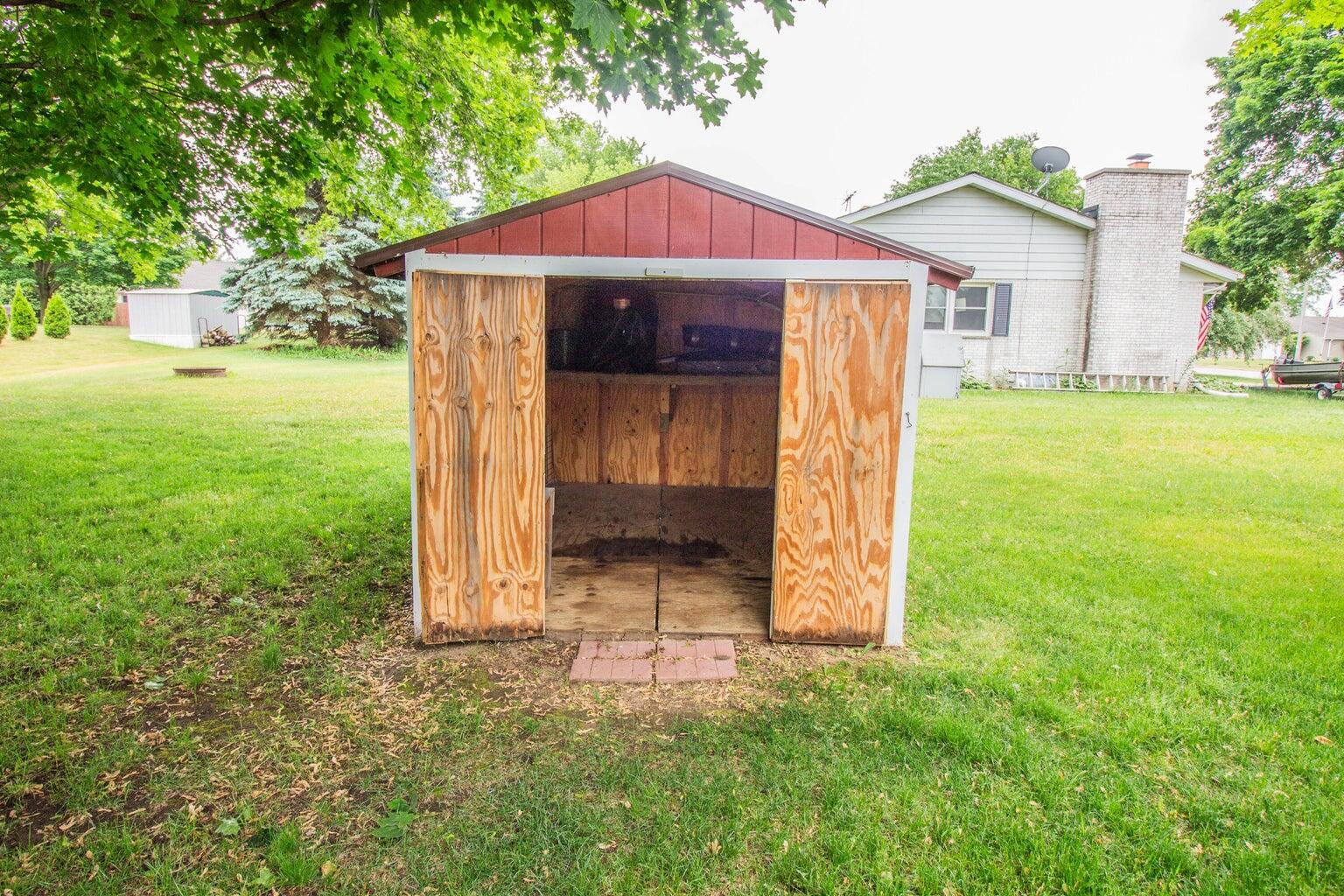 132 Deppiesse Road Random Lake, WI 53075 - Photo 10 of 10 shed