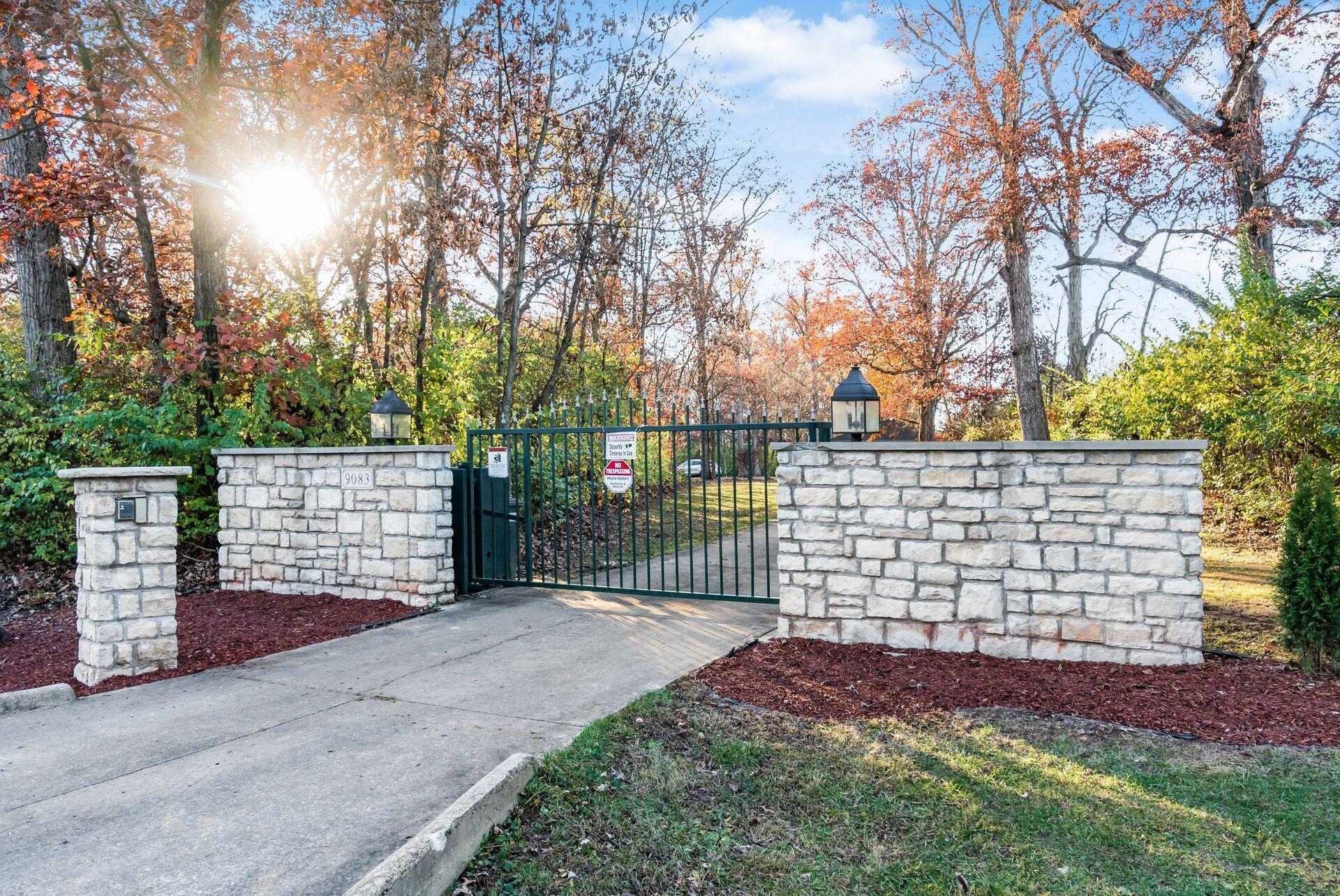 9083 Taylor Road Orient, OH 43146 - Photo 3 of 93 Gated Entrance w/Intercom