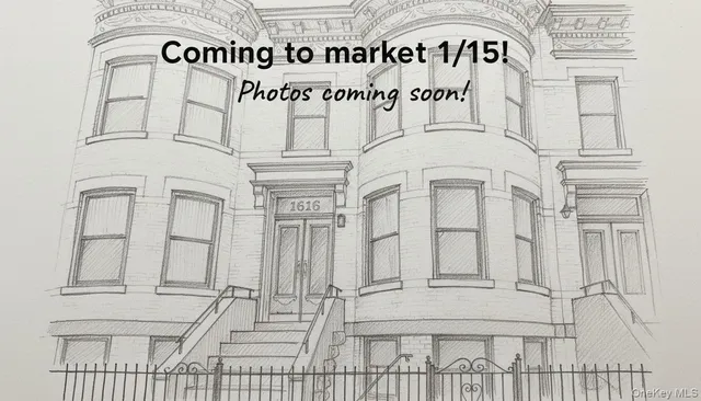 a view of a white building