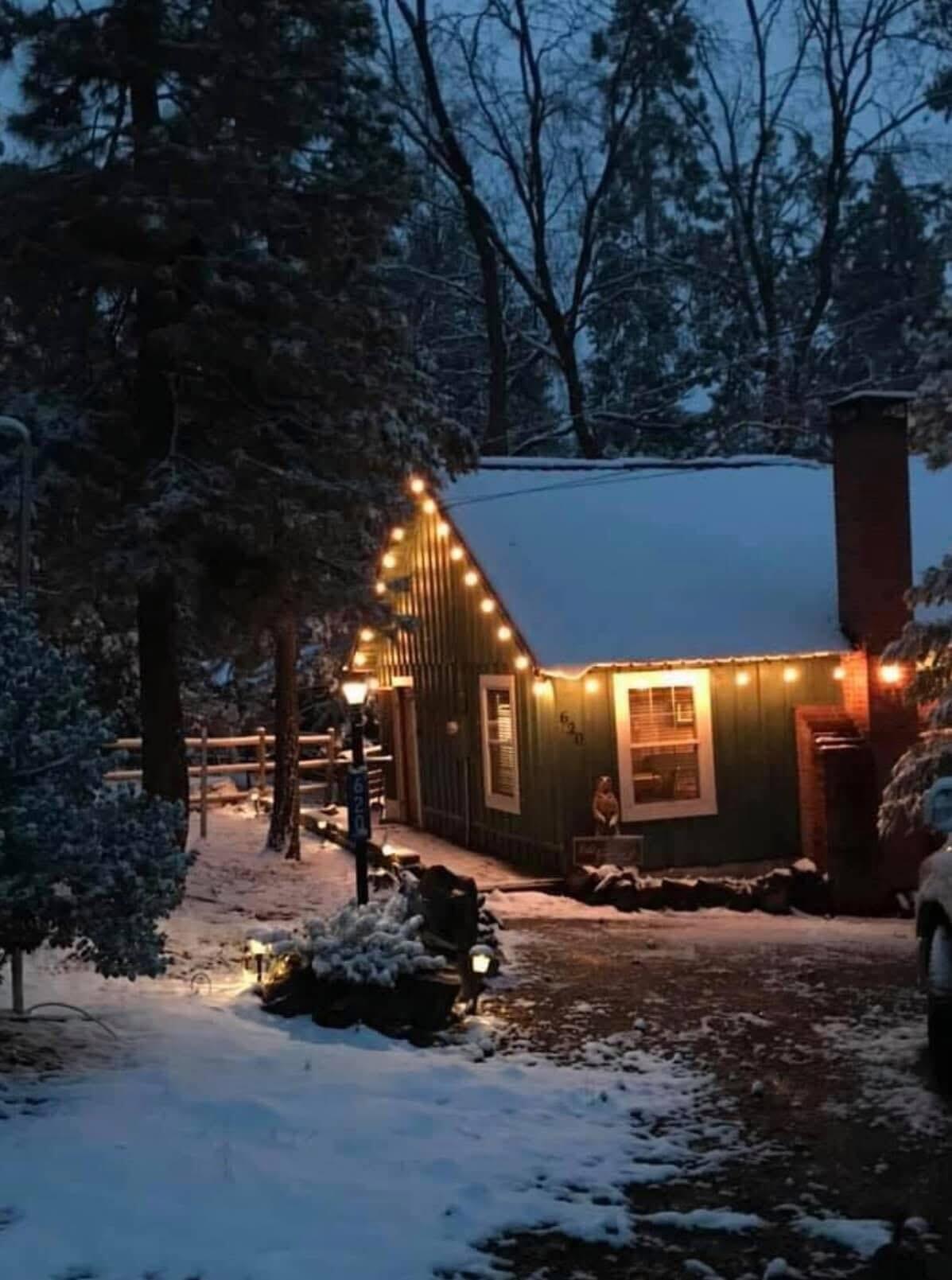 620 Loop Drive Camp Nelson, CA 93265 - Photo 1 of 44 Winter view at dusk
