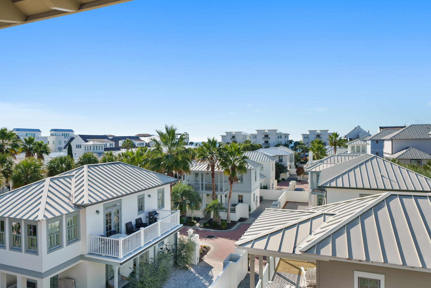 10140 East County Highway 30A, Unit 2 Inlet Beach, FL 32461 - Photo 21 of 92 Primary Suite Balcony with Gulf Views