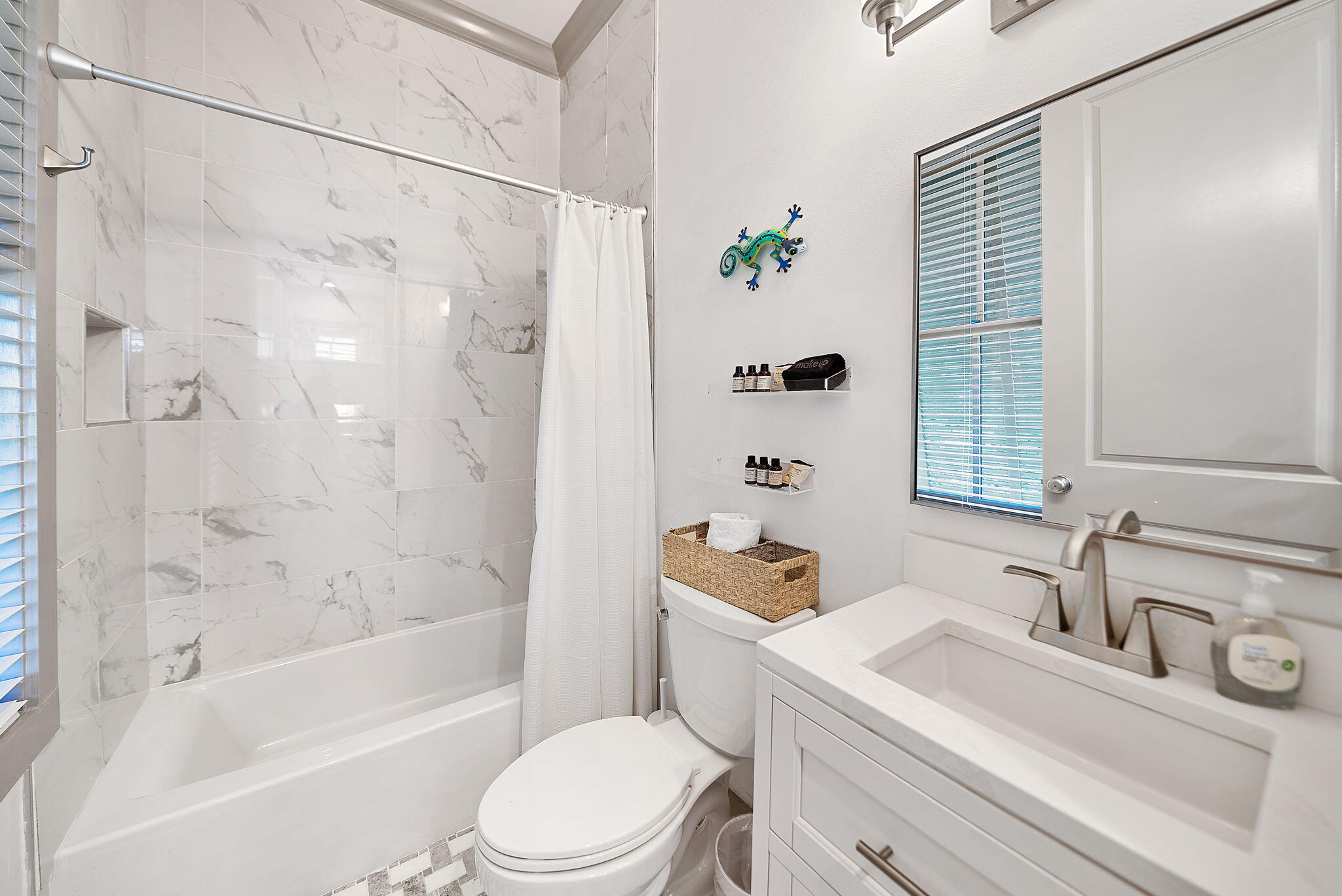 10140 East County Highway 30A, Unit 2 Inlet Beach, FL 32461 - Photo 49 of 92 a bathroom with a sink toilet and shower