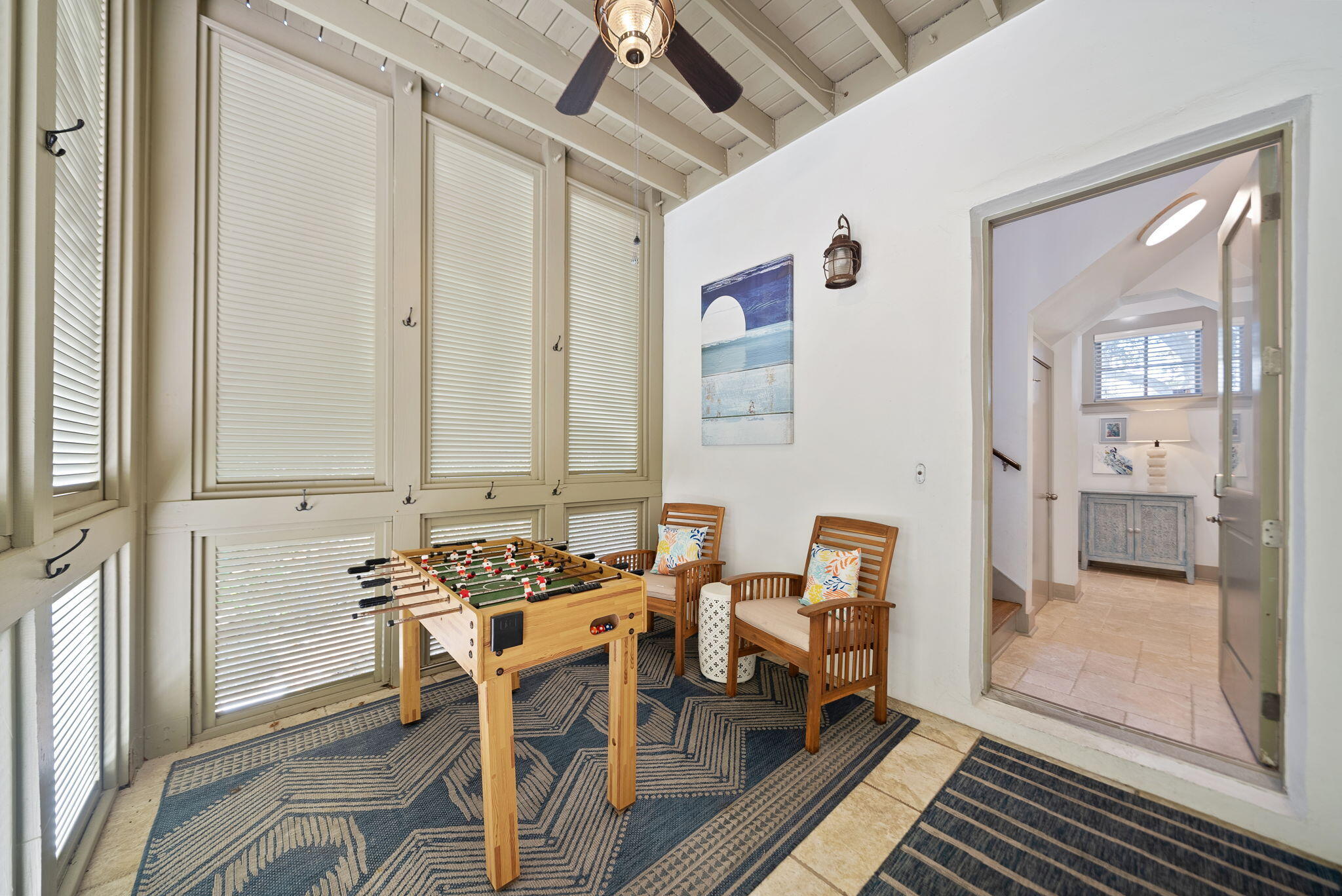 10140 East County Highway 30A, Unit 2 Inlet Beach, FL 32461 - Photo 54 of 92 a dining room with furniture and wooden floor