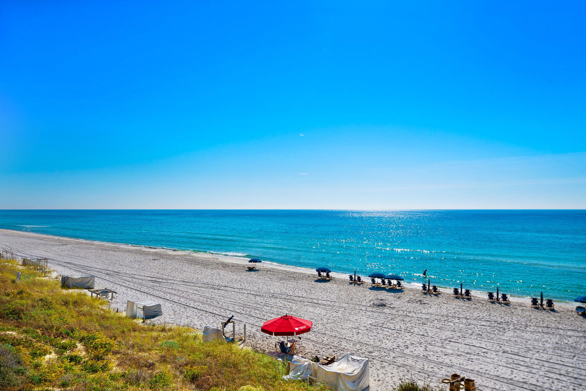 10140 East County Highway 30A, Unit 2 Inlet Beach, FL 32461 - Photo 81 of 92 a view of an ocean and beach