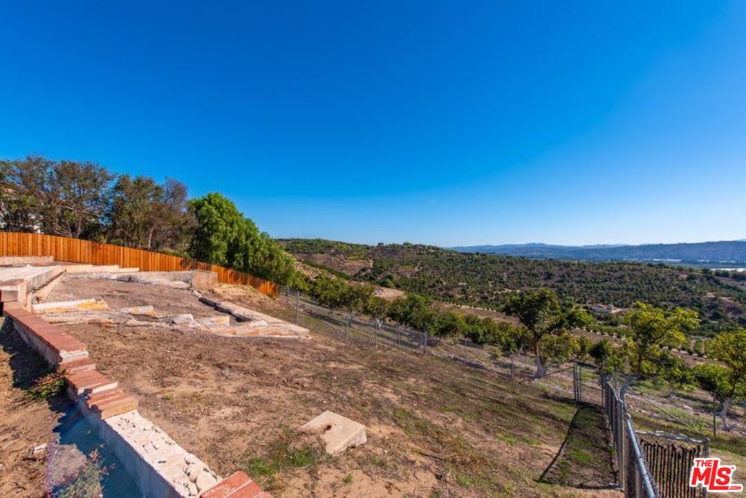 6312 Ridgecrest Lane Somis, CA 93066 - Photo 15 of 25 a view of a yard with a street