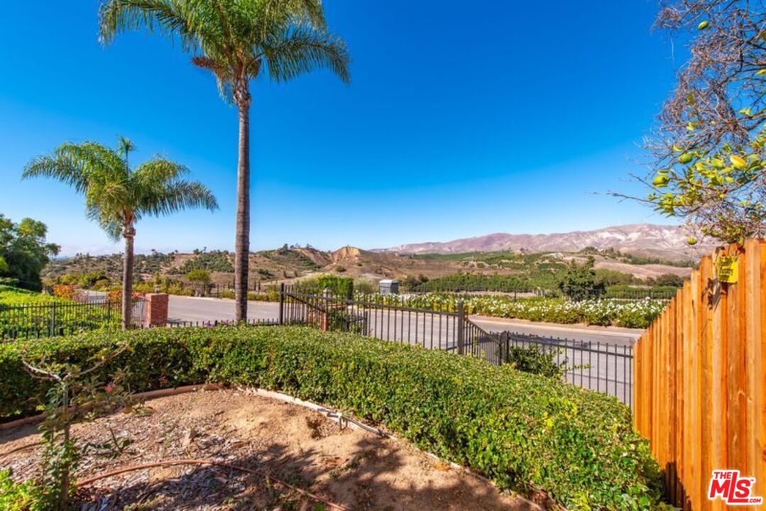 6312 Ridgecrest Lane Somis, CA 93066 - Photo 20 of 25 a view of a garden with a tree