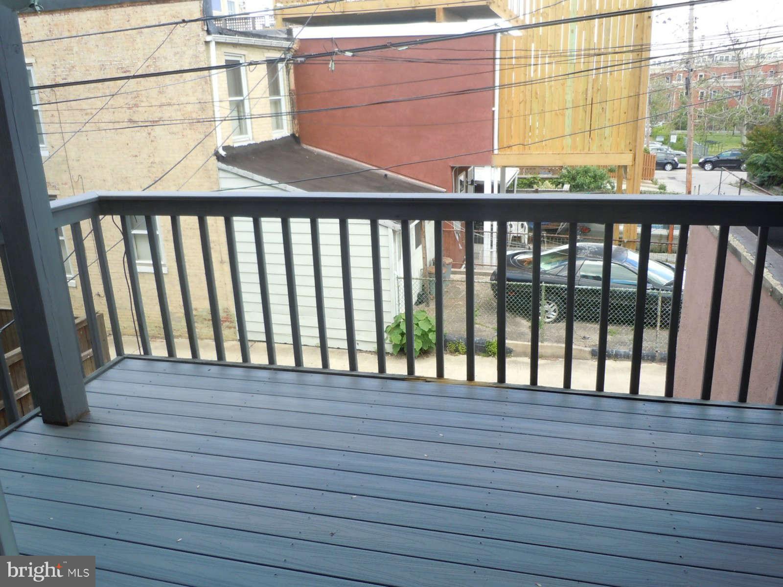 1231 Riverside Avenue Baltimore, MD 21230 - Photo 17 of 30 Rear 2nd Level Deck