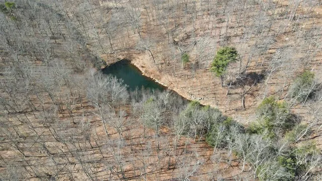 a view of lake with green space