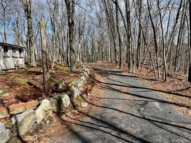 a backyard of a house