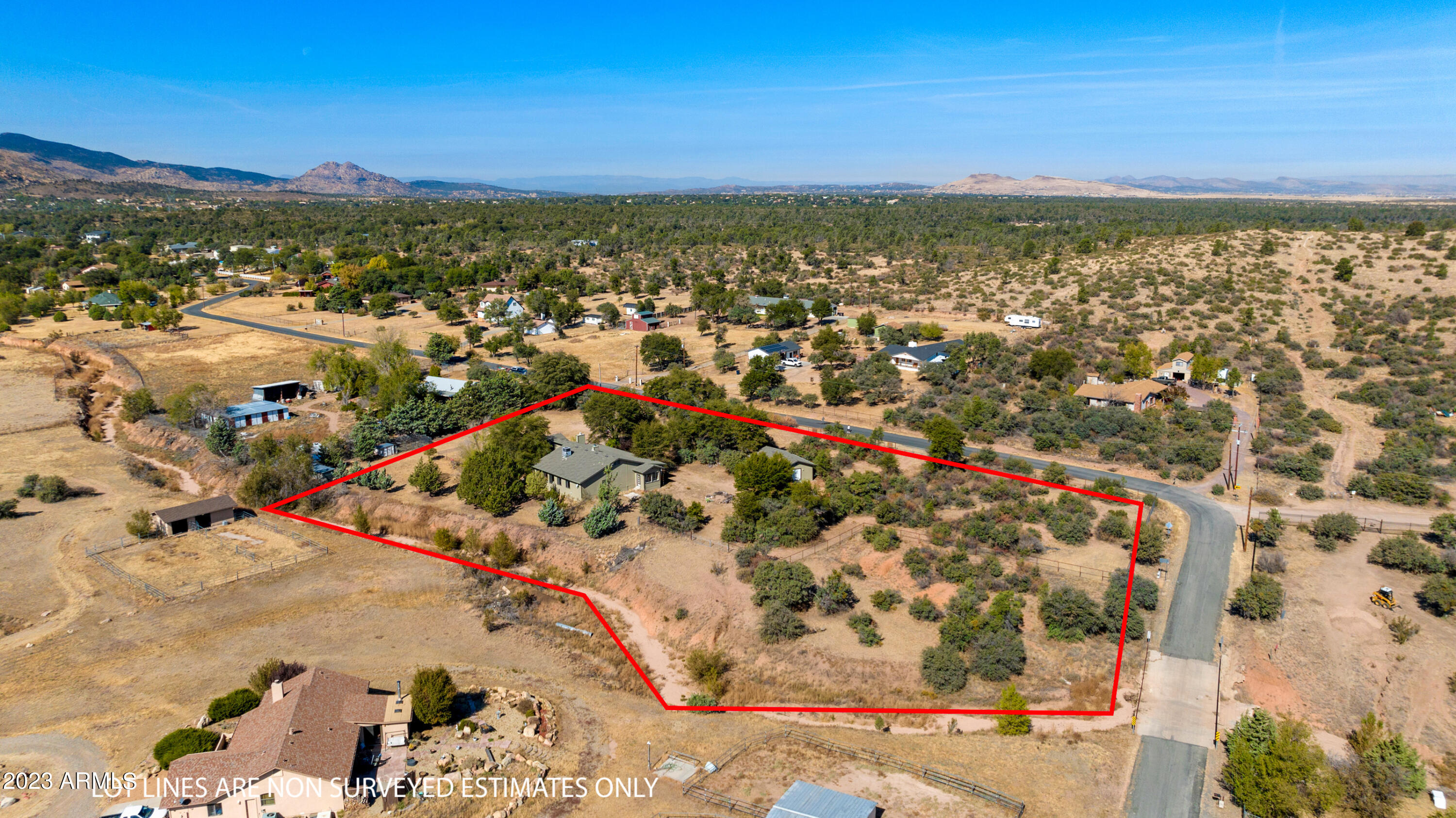 1155 West Oneal Road Prescott, AZ 86305 - Photo 48 of 51 046_Aerial