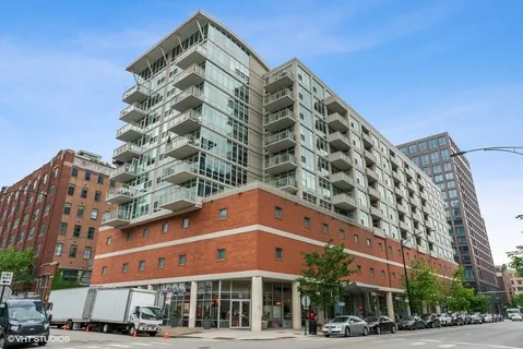 a front view of a building