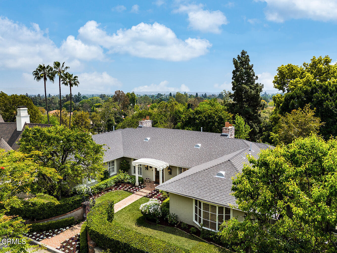 780 Huntington Circle Pasadena, CA 91106 - Photo 2 of 55 an aerial view of house with yard