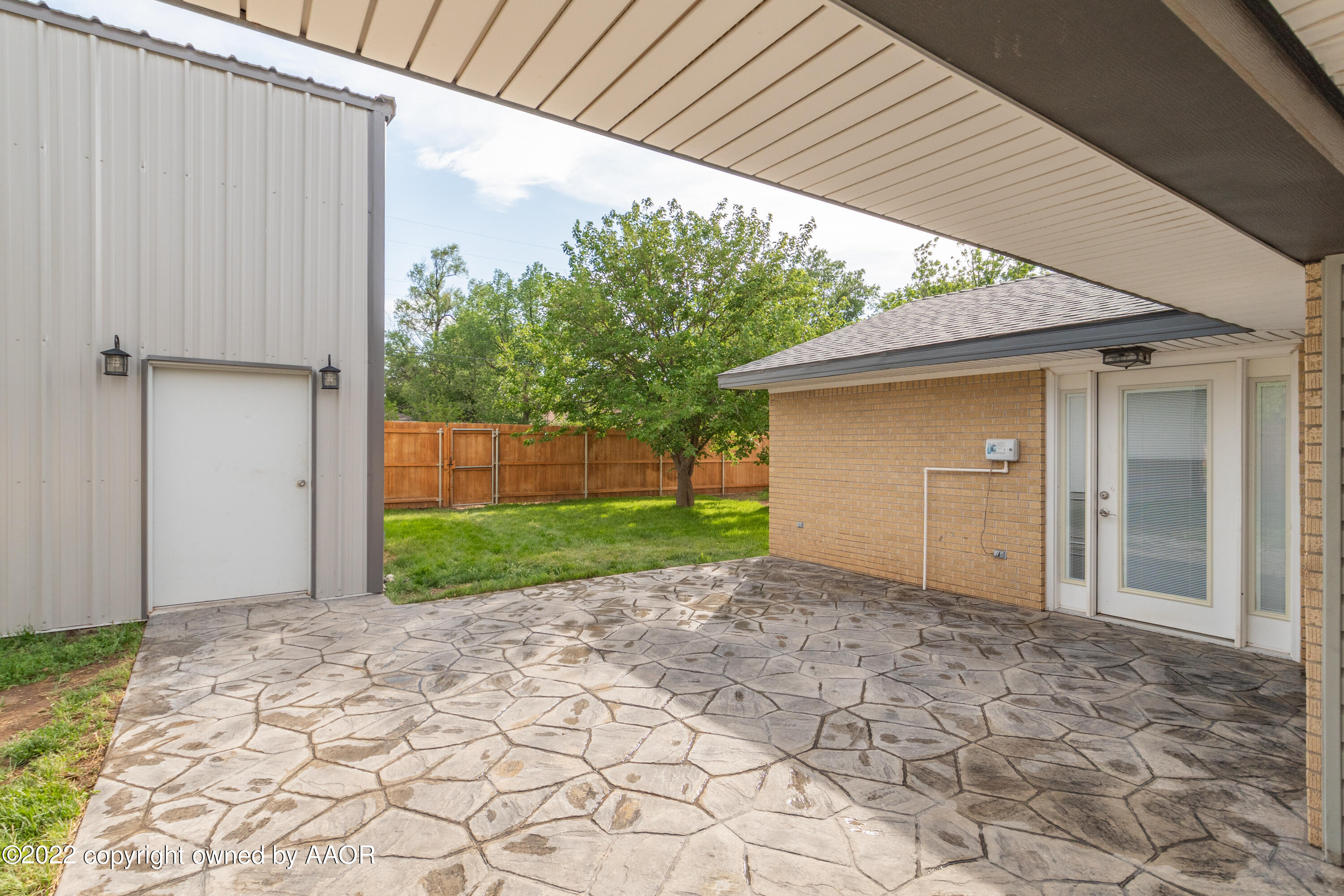 3420 Bristol Road Amarillo, TX 79109 - Photo 22 of 30 backyard 1