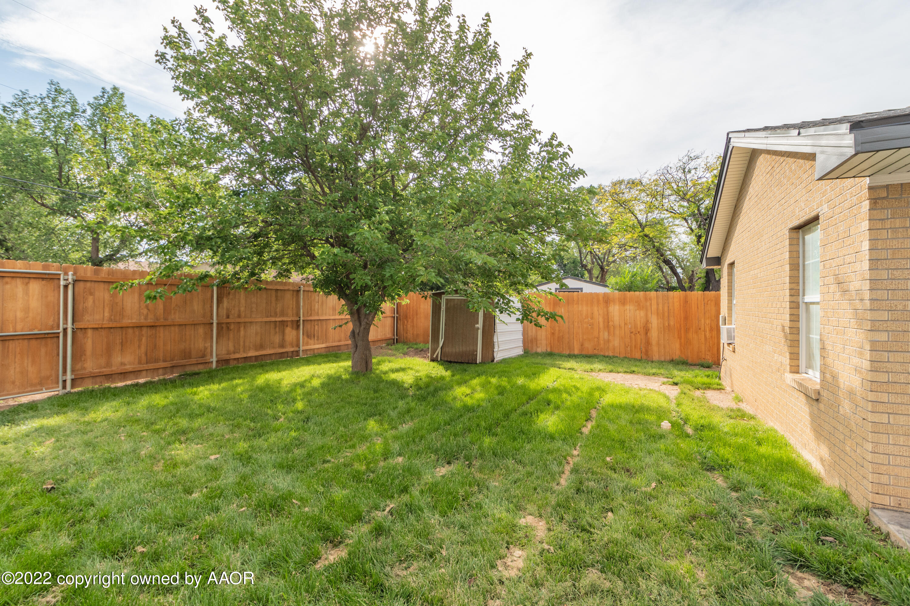 3420 Bristol Road Amarillo, TX 79109 - Photo 26 of 30 backyard 5