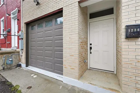 a backyard of a house