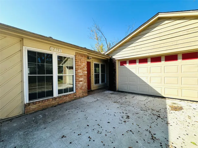 a view of front door