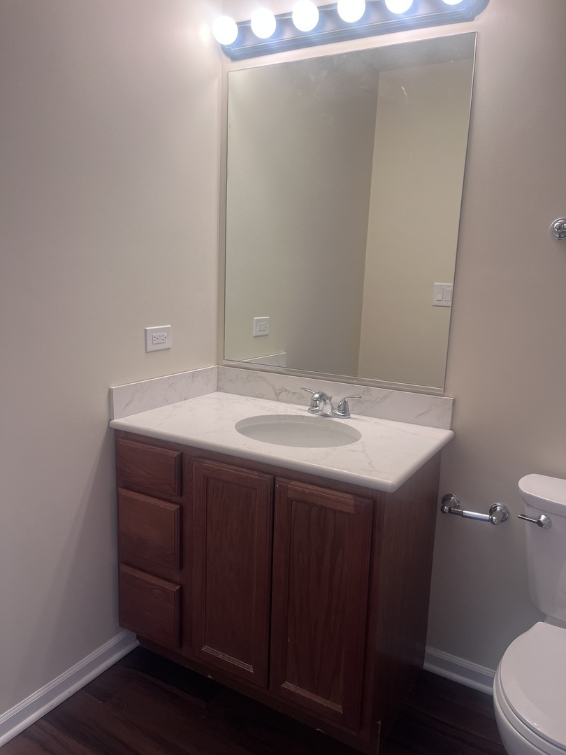 547 Goodwin Drive Bolingbrook, IL 60440 - Photo 20 of 36 a bathroom with a sink and a toilet