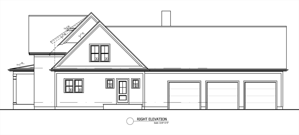 77 Old Cart Path Lane, Unit LOT 4 Pembroke, MA 02359 - Photo 3 of 8 a black and white photo of a