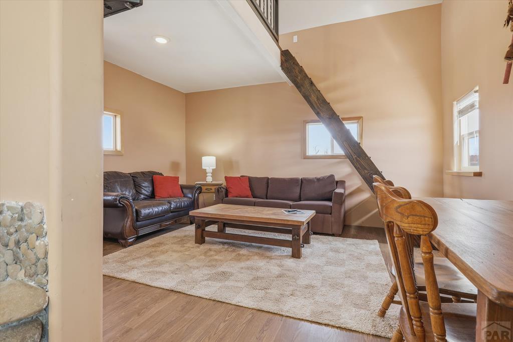 14285 County Rd E 5 Antonito, CO 81120 - Photo 50 of 72 a living room with furniture and a wooden floor