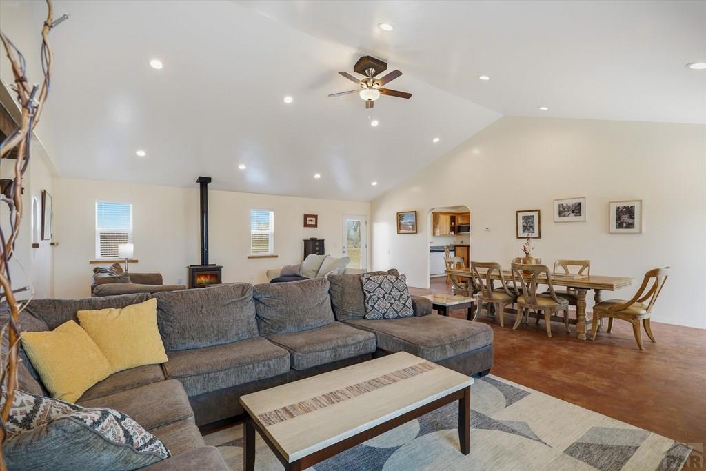 14285 County Rd E 5 Antonito, CO 81120 - Photo 8 of 72 a living room with furniture and wooden floor