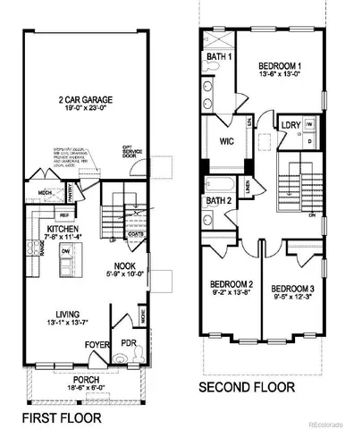 a picture of a book and a bed