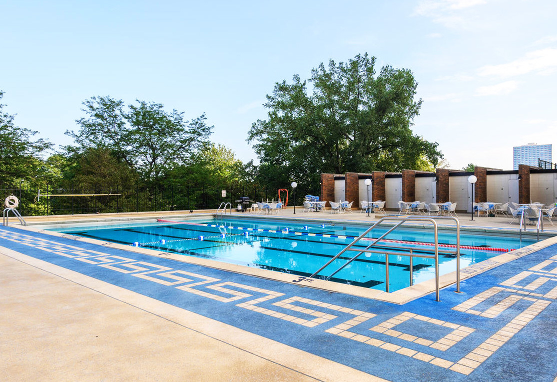 5455 North Sheridan Road, Unit 1708 Chicago, IL 60640 - Photo 16 of 20 a view of a swimming pool with a patio