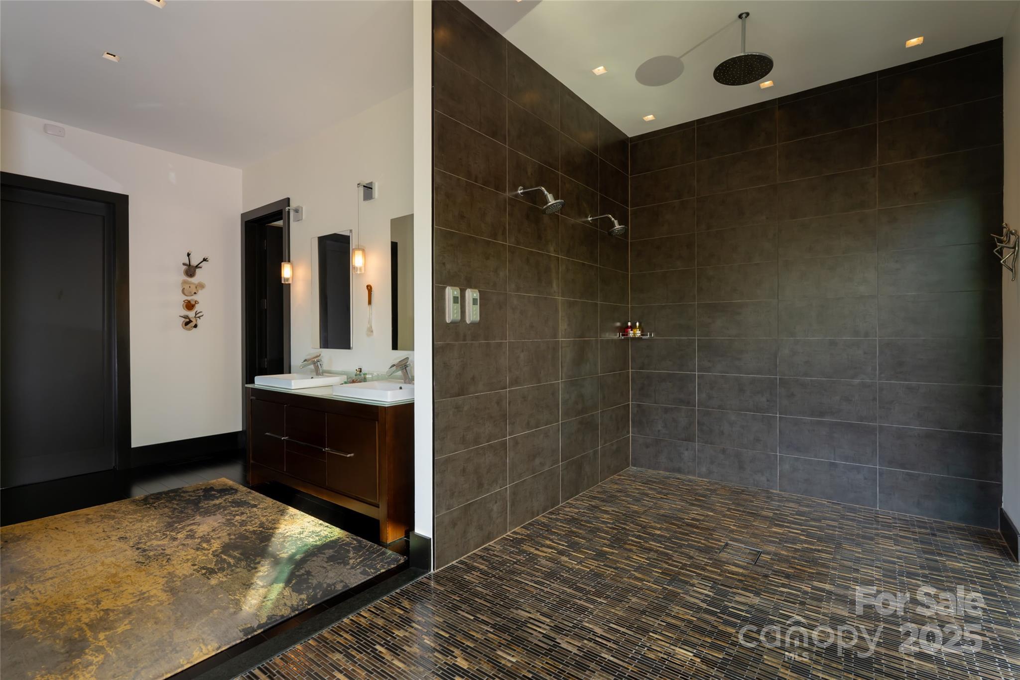 32 Brookline Drive Asheville, NC 28803 - Photo 19 of 44 a bathroom with a sink and a mirror
