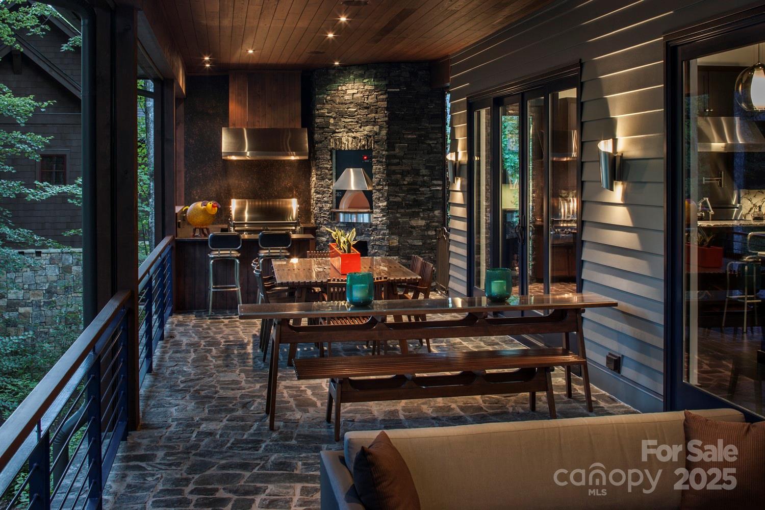 32 Brookline Drive Asheville, NC 28803 - Photo 39 of 44 a view of outdoor space with seating area